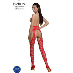 Passion - Bodystocking Eco Collection Eco S003 Rouge
